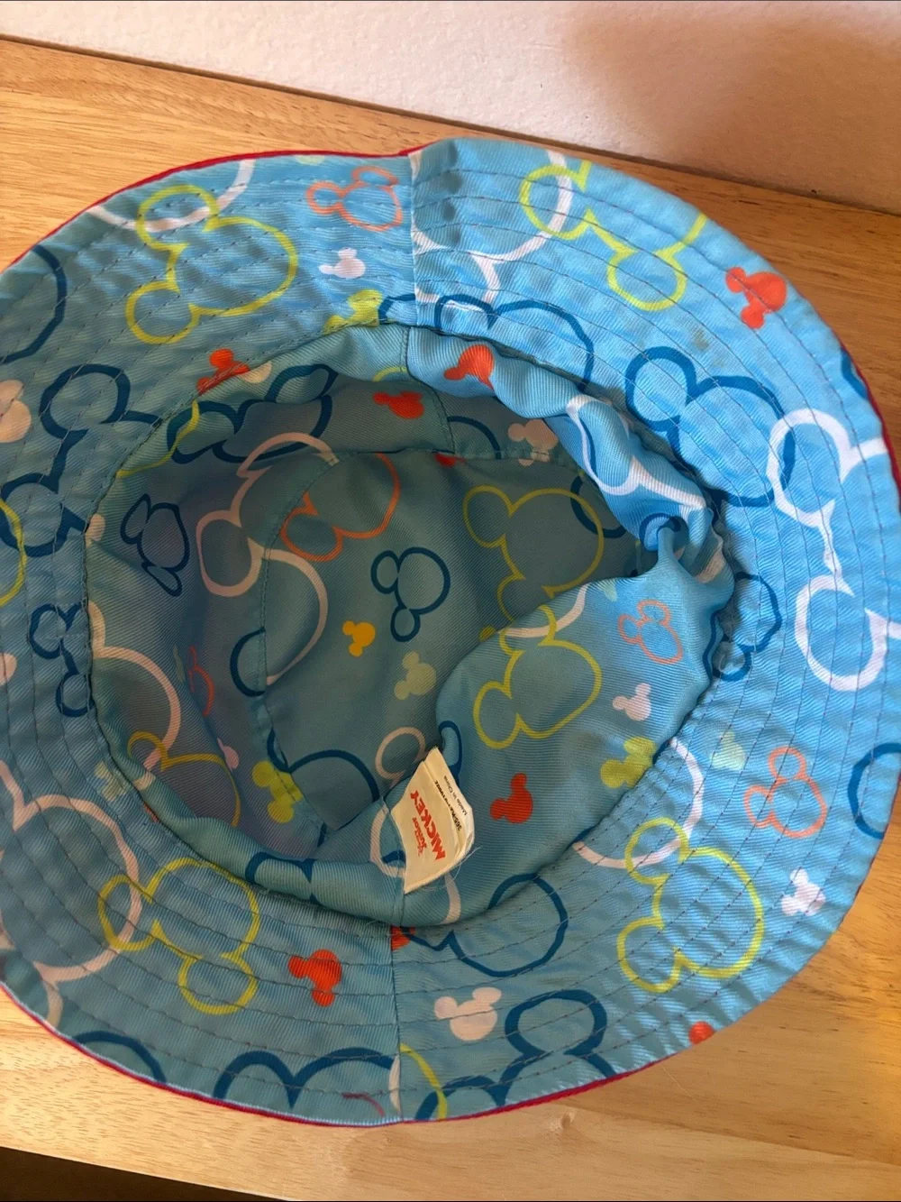 Disney Kids Red Bucket Hat